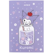 Блокнот Kite Kuromi HK24-193-2, термобиндер, А5, 64 листа, нелинованный