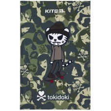 Книга записная Kite tokidoki TK24-199-2, твердая обложка, А6, 80 листов, клетка
