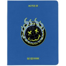 Дневник школьный Kite Happy nation K24-264-1, твердая обложка, PU
