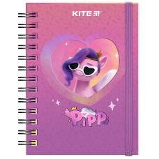 Блокнот на спіралі Kite My Little Pony LP24-229, А6, 80 аркушів, клітинка