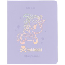 Дневник школьный Kite tokidoki TK24-283, мягкая обложка, PU