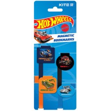 Набір магнітних закладок-лясе Kite Hot Wheels HW24-497