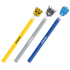 Ручка гелевая "пиши-стирай" Kite Transformers TF24-352, синяя