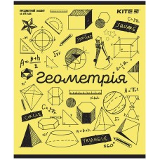 Зошит предметний Kite Sketch K24-240-19, 48 аркушів, клітинка, геометрія