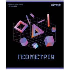 Зошит предметний Kite Neo K24-240-11, 48 аркушів, клітинка, геометрія