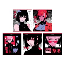 Зошит шкільний Kite Anime K24-259-2, 48 аркушів, клітинка