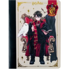 Блокнот з магнітною закладкою Kite Harry Potter HP24-192, А5, 60 аркушів, клітинка 