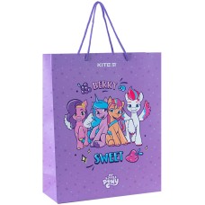 Пакет бумажный подарочный Kite My Little Pony LP24-266, 26х32см