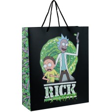 Пакет бумажный подарочный Kite Rick and Morty RM24-266, 26х32см