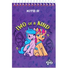 Блокнот на спіралі Kite My Little Pony LP24-196, А6, 48 аркушів, нелінований