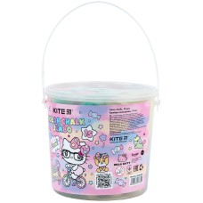 Крейда кольорова Kite Jumbo Hello Kitty HK24-074, 15 штук у відерці