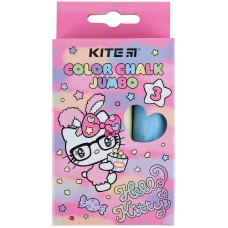 Мел цветной Kite Jumbo Hello Kitty HK24-077, 3 цвета