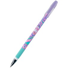 Ручка гелева "пиши-стирай" Kite Rainbow Catcorn K24-068-2, синя