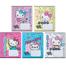 Тетрадь школьная Kite Hello Kitty HK24-232-1, 12 листов, клетка