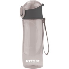 Бутылочка для воды Kite K18-400-03, 530 мл, серая