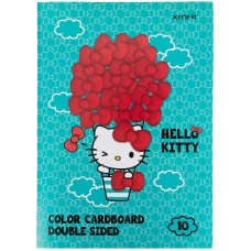 Картон кольоровий двосторонній Kite Hello Kitty HK21-255