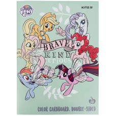 Картон кольоровий двосторонній Kite My Little Pony LP21-255