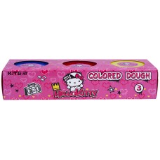 Цветное тесто для лепки Kite Hello Kitty HK21-151, 3*75 г