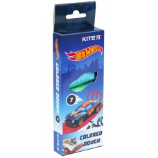 Тісто для ліпки кольорове Kite Hot Wheels HW21-136, 7*20 г