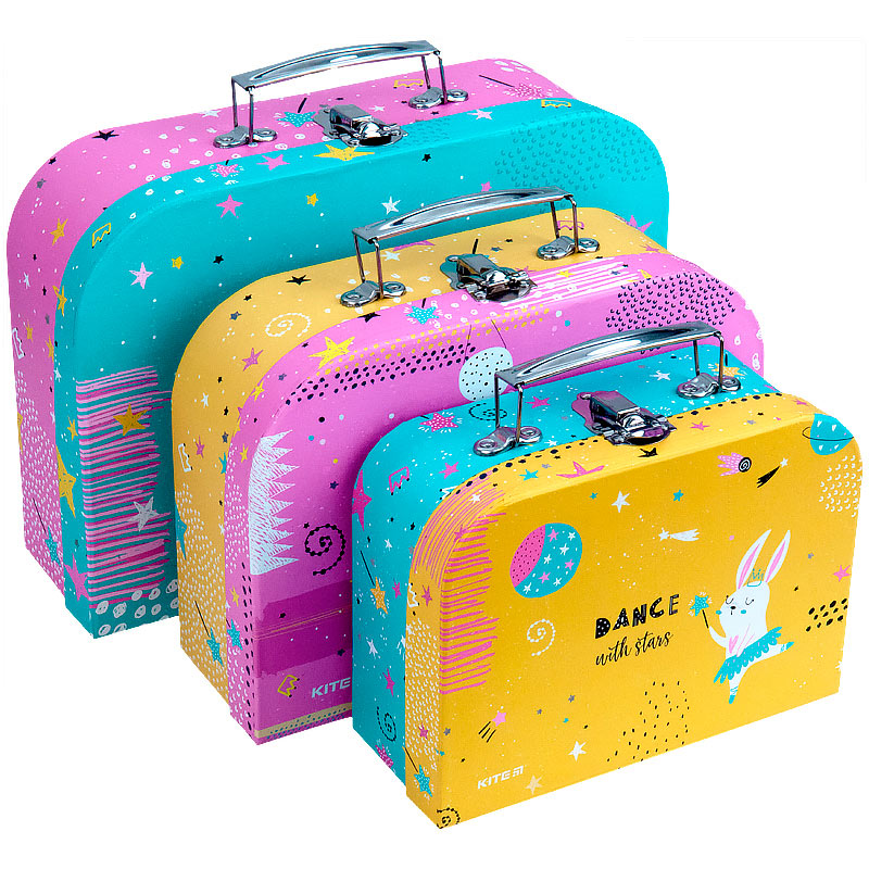 Набор чемоданов Kite Magic Bunny K21-189