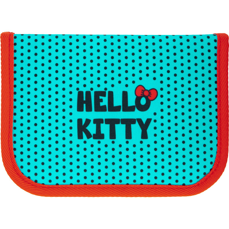 Пенал без наполнения Kite Education Hello Kitty HK21-622, 1 отделение, 2 отворота