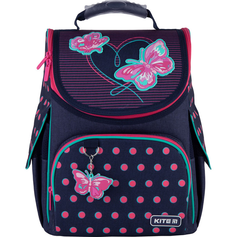 Рюкзак шкільний каркасний Kite Education Butterflies K21-501S-3